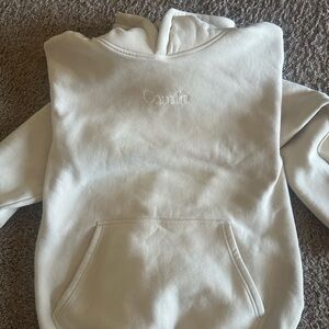 Comfrt Cream Hoodie